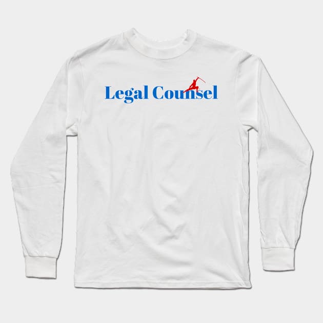 Master Legal Counsel Ninja Long Sleeve T-Shirt by ArtDesignDE